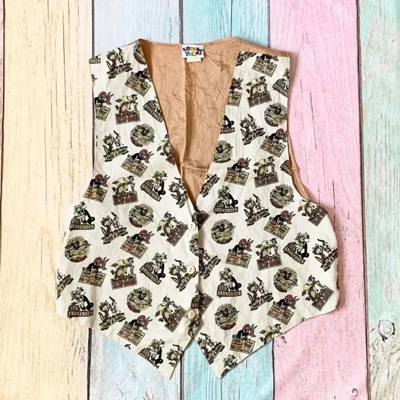 Vintage 1993 looney tunes vest - Picture 2 of 9